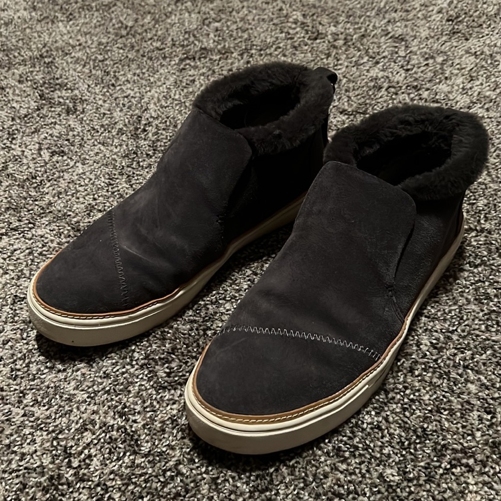 Toms Suede Ankle Bootie Shoes❄️